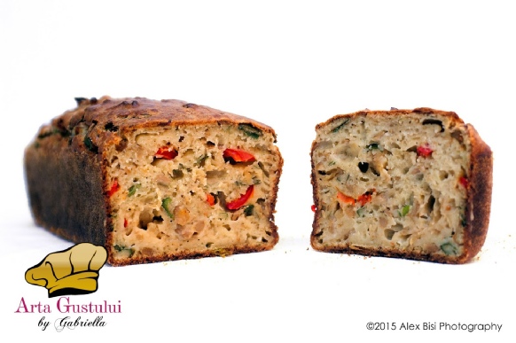 Arta Gustului, Gabriella Pascaru Bisi, Patiserie, Chec cu ciuperci si legume