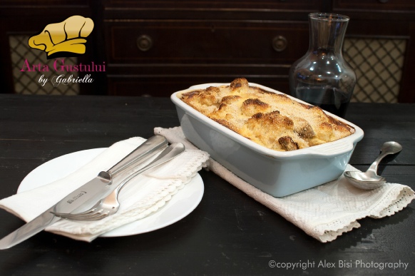Arta gustului, Gabriella Pascaru Bisi, Garnituri, Legume & Zarzavaturi, Conopida gratin cu hribi, sos bechamel, Parmezan si Emmental