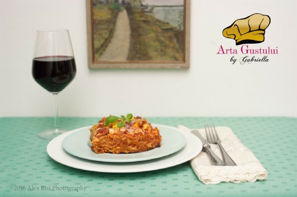 Alpenbutter Meggle, Arta gustului, Gabriella Pascaru Bisi, Lasagna, Lasagna cu ragù in stilul meu, Meggle Romania, Paste de casa, Paste fainoase
