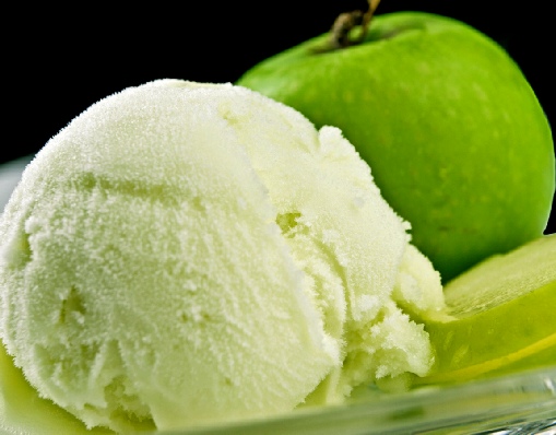 Arta Gustului, Gabriella Pascaru Bisi, desert, Sorbet din mere verzi cu Calvados