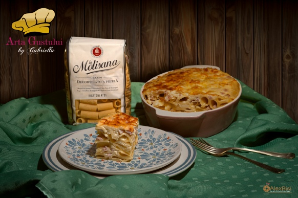 Gabriella pascaru bisi, arta gustului, creator de gust, creator de gusturi, Timballo de paste in alb – Paste la cuptor,  timballo de paste, paste la cuptor, paste delicioase, retete italiene, preparate italiene, retete delicioase, pasta al forno, timballo, fel principal, paste fainoase la cuptor, paste cu besciamella, paste in alb, rimballo in bianco, paste la tava, pasta italiana, paste cu gust