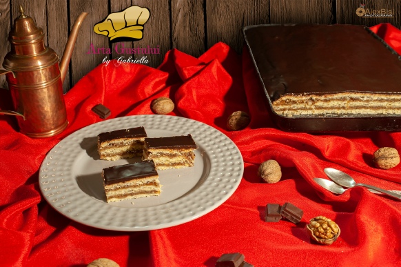 Istorii enogastronomice, Arta Gustului, Gabriella Pascaru Bisi, Zserbo – un desert cu istorie, drojdia Pakmaya, Rompak