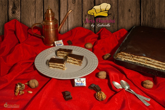 Istorii enogastronomice, Arta Gustului, Gabriella Pascaru Bisi, Zserbo – un desert cu istorie, drojdia Pakmaya, Rompak