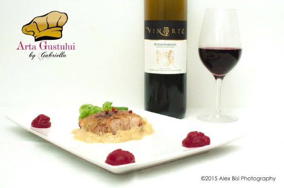 Filé de porc Ferrer Arta gustului, Carne, Feteasca Neagra Terase Danubiene Vinarte, Filé de porc Ferrer, Gabriella Pascaru Bisi, Ibrahim Ferrer Jr, Sauvignon Blanc Terase Danubiene Vinarte