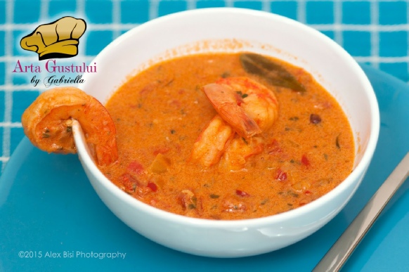 Moqueca – creveti à la Salvador de Bahia Arta gustului, Fructe de mare, Gabriella Pascaru Bisi, Gastronomie braziliana, Hobby Chef, Moqueca creveti à la Salvador de Bahia, Peste