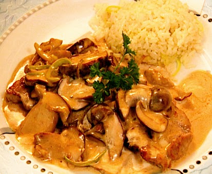 Arta Gustului, Gabriella Pascaru Bisi, legume si zarzavaturi, Paprikas de ciuperci