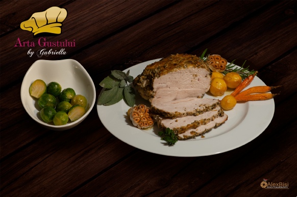 Gabriella pascaru bisi, arta gustului, creator de gust, Piept de curcan cu unt si usturoi la cuptor,  piept de curcan la cuptor, friptura, friptura de curcan, curcan la cuptor, friptura de sarbatoare, friptura de craciun, friptura aromata, curcan la cuptor, propuneri de craciun, friptura cu usturoi, friptura cu arome, friptura de poveste, teamfresh, teamfresh horeca, curcan