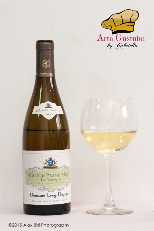 Albert Bichot, Arta gustului, Cave Royale Declée, Chablis Premier Cru, Gabriella Pascaru Bisi, Les Vaucopins, Rata à l’orange cu barcute umplute de cartofi, sos Chablis orange si o poveste cu vin