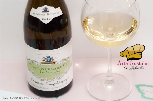 Albert Bichot, Arta gustului, Cave Royale Declée, Chablis Premier Cru, Gabriella Pascaru Bisi, Les Vaucopins, Rata à l’orange cu barcute umplute de cartofi, sos Chablis orange si o poveste cu vin