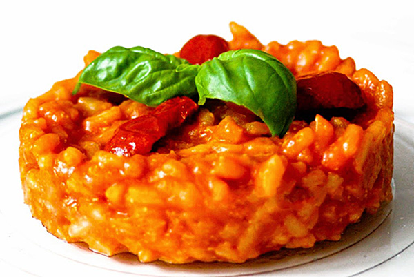Risotto cu rosii si busuioc Arta Gustului, Gabriella Pascaru Bisi, Retete pentru copii, Retete estive pentru copii