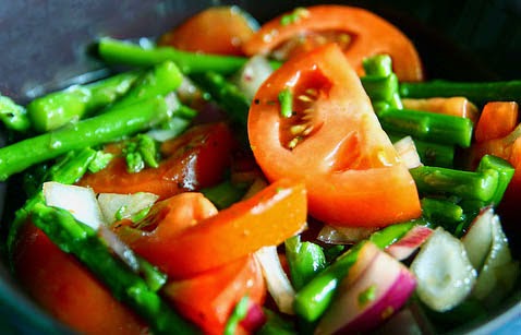 Arta Gustului, Gabriella Pascaru Bisi, salate, Salata de sparanghel